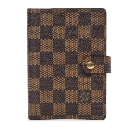 Louis Vuitton Damier Ebene Small Ring Agenda Cover 1 of 6