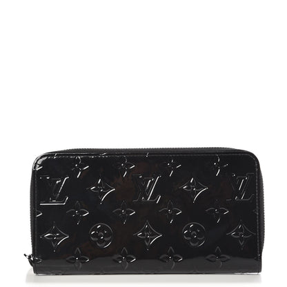 Louis Vuitton Vernis Zippy Wallet Noir Magnetique 1 of 7