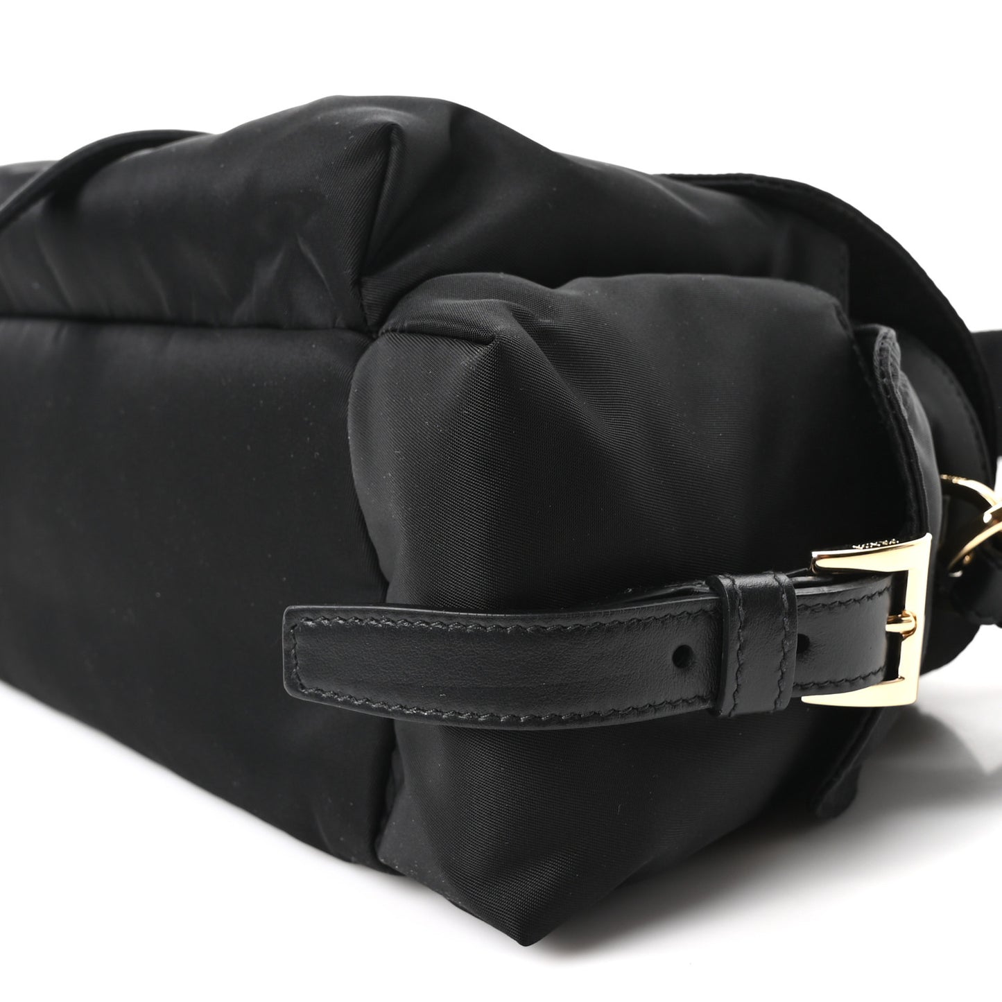Re-Nylon Medium Explore Shoulder Bag Black