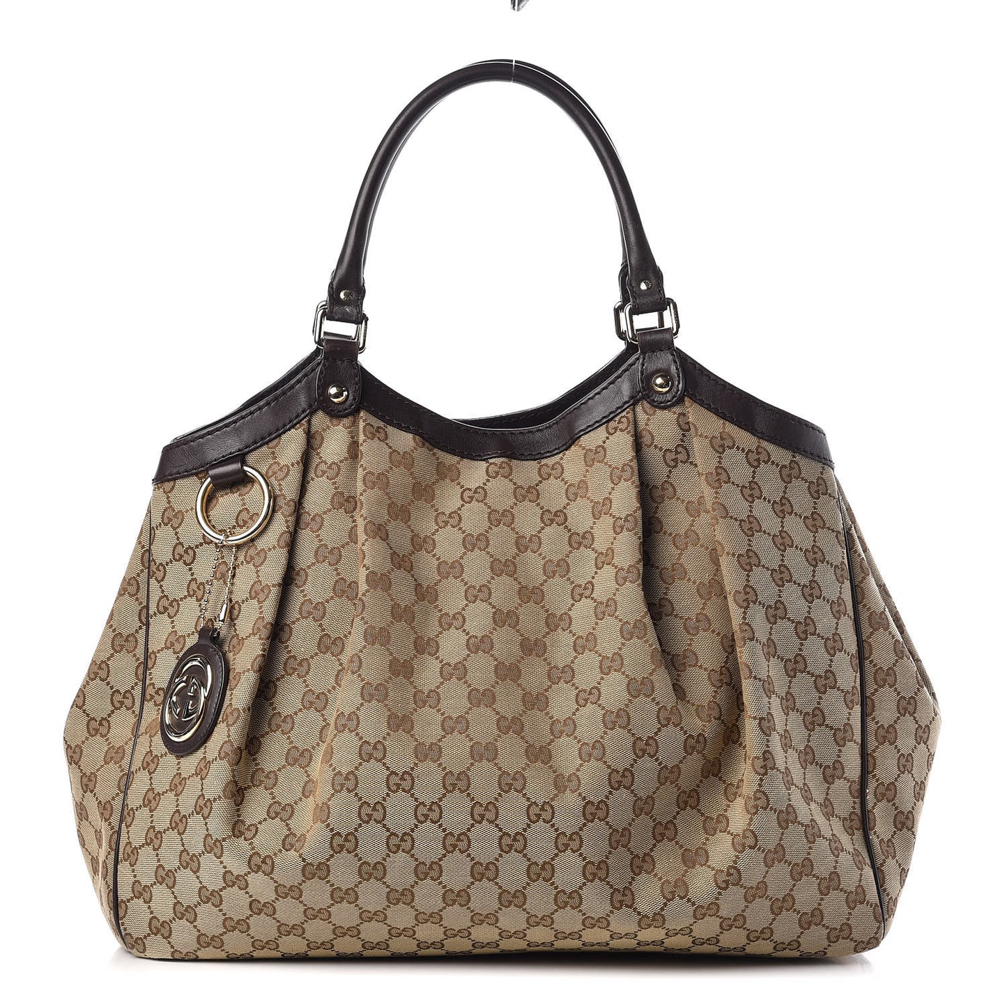 Monogram Large Sukey Tote Dark Brown