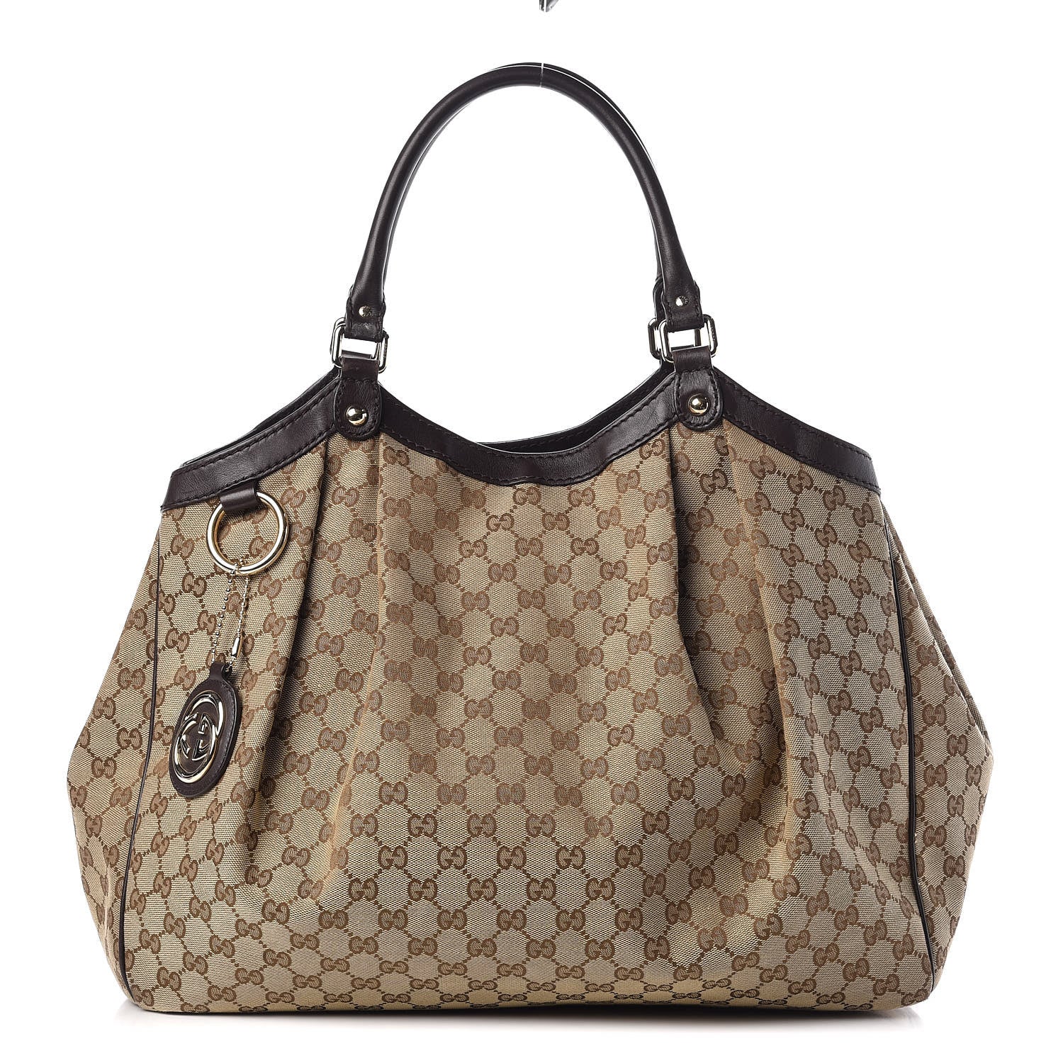 Gucci Monogram Large Sukey Tote Dark Brown 1 of 22