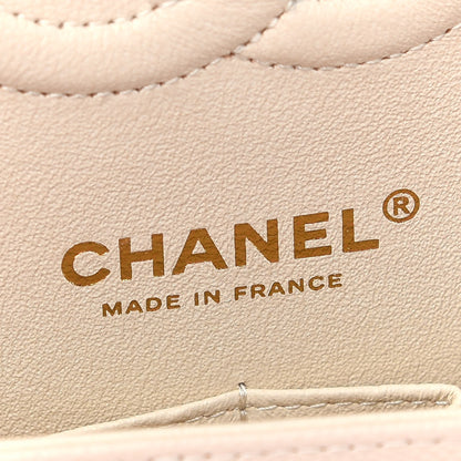 Chanel Caviar Quilted Medium Double Flap Light Beige 5 of 8