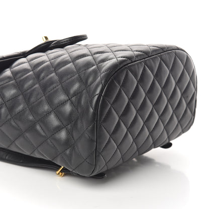 Chanel Lambskin Quilted Small Urban Spirit Backpack Black 8 of 9