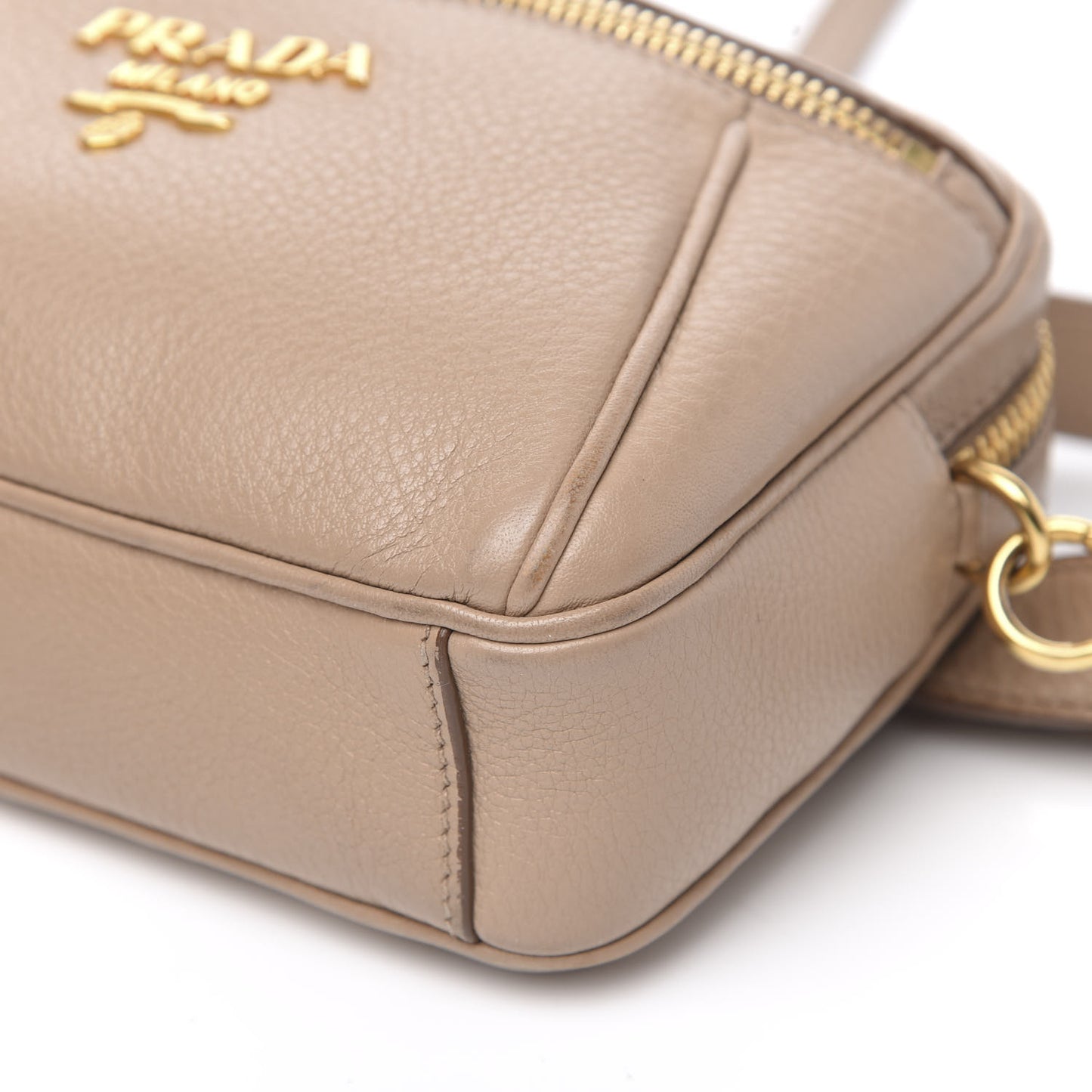 Vitello Daino Belt Bag Cammeo