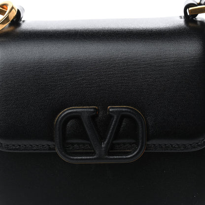 Valentino Garavani Smooth Calfskin Micro VSling Shoulder Bag Black 7 of 10