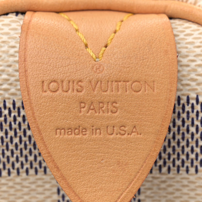 Louis Vuitton Damier Azur Speedy 25 6 of 11