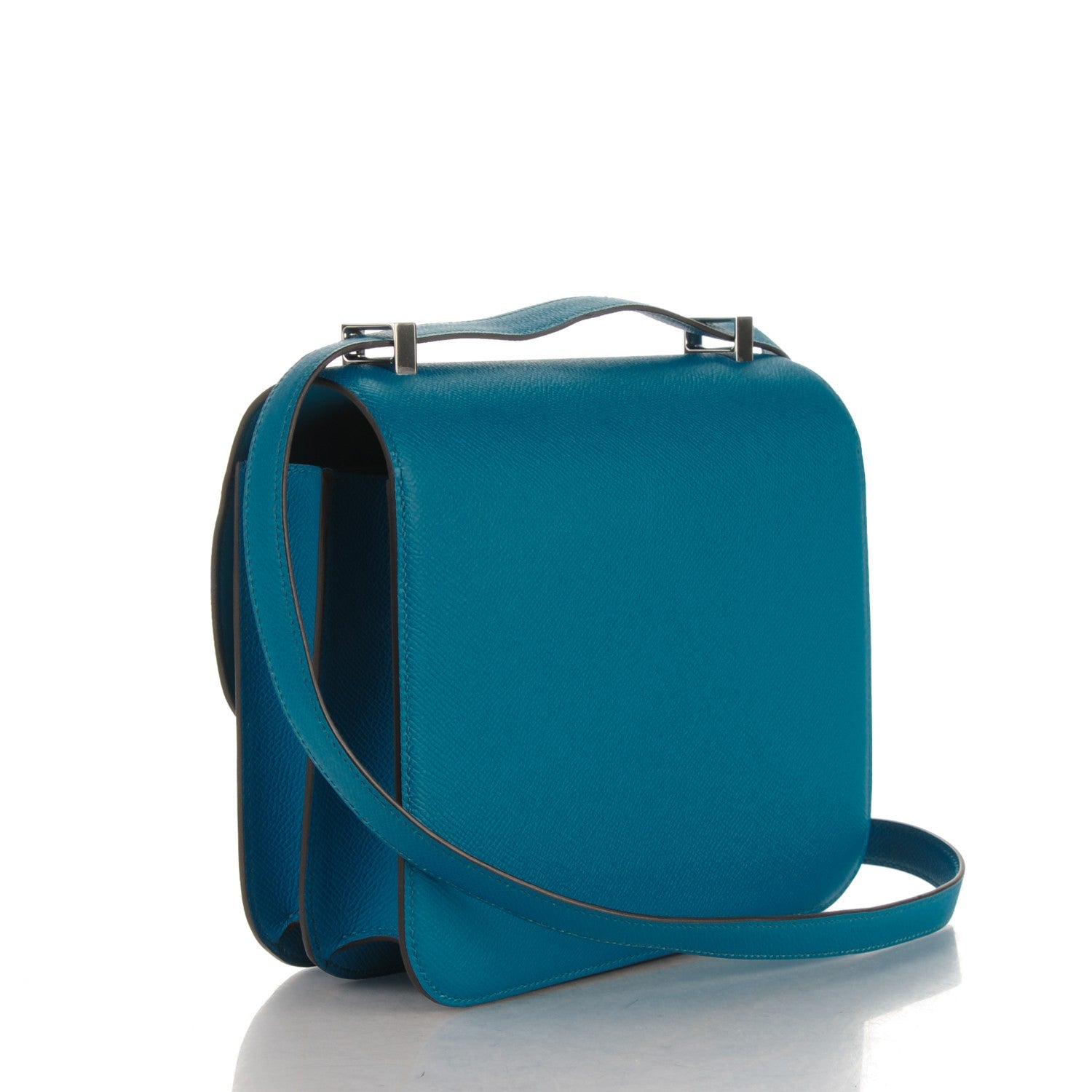 Hermes Epsom Constance 24 Bleu Izmir 3 of 12