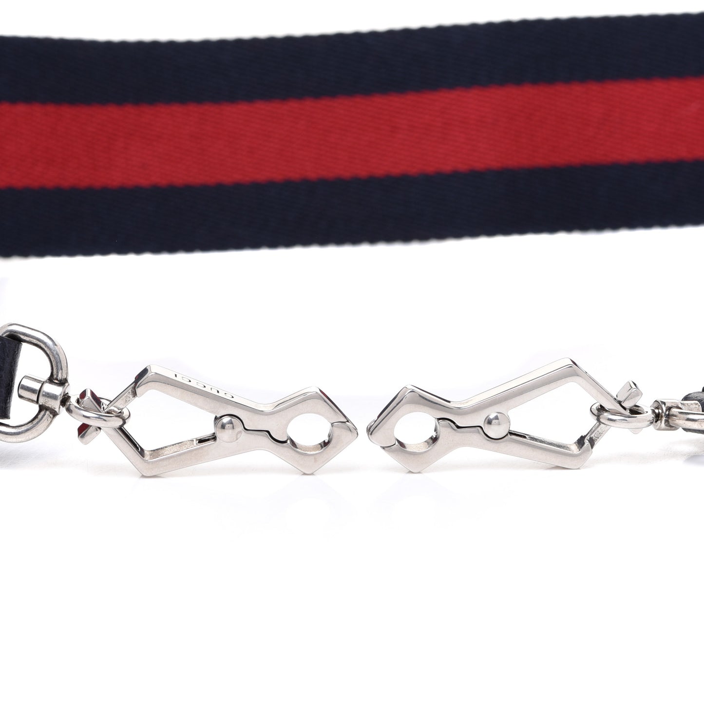 Canvas Web Shoulder Strap Navy Red