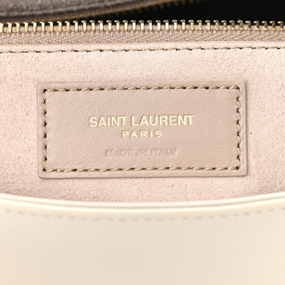 Saint Laurent Smooth Calfskin Le 5 A 7 Hobo Blanc Vintage 6 of 8