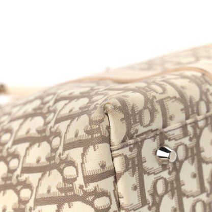 Christian Dior Monogram Vintage Flowers Dome Bag Beige 10 of 16