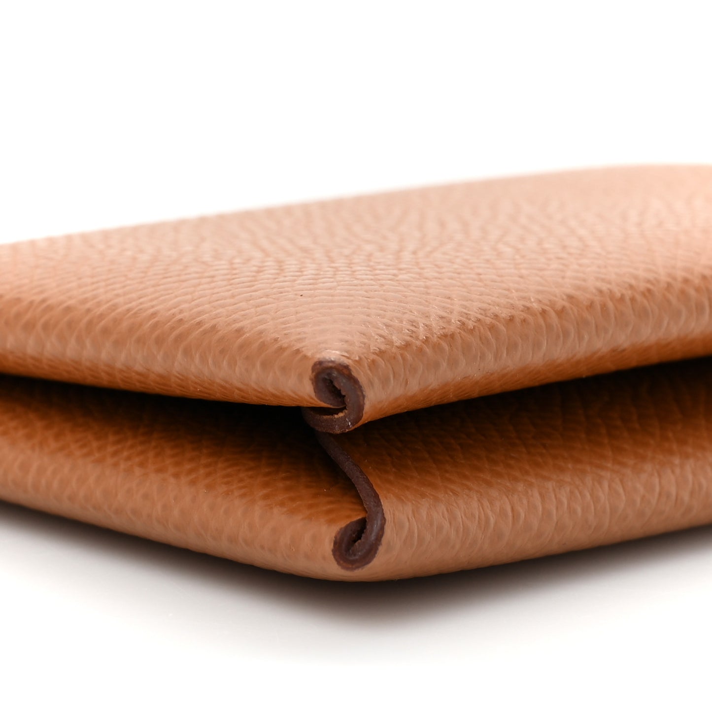 Epsom Calvi Card Case Gold