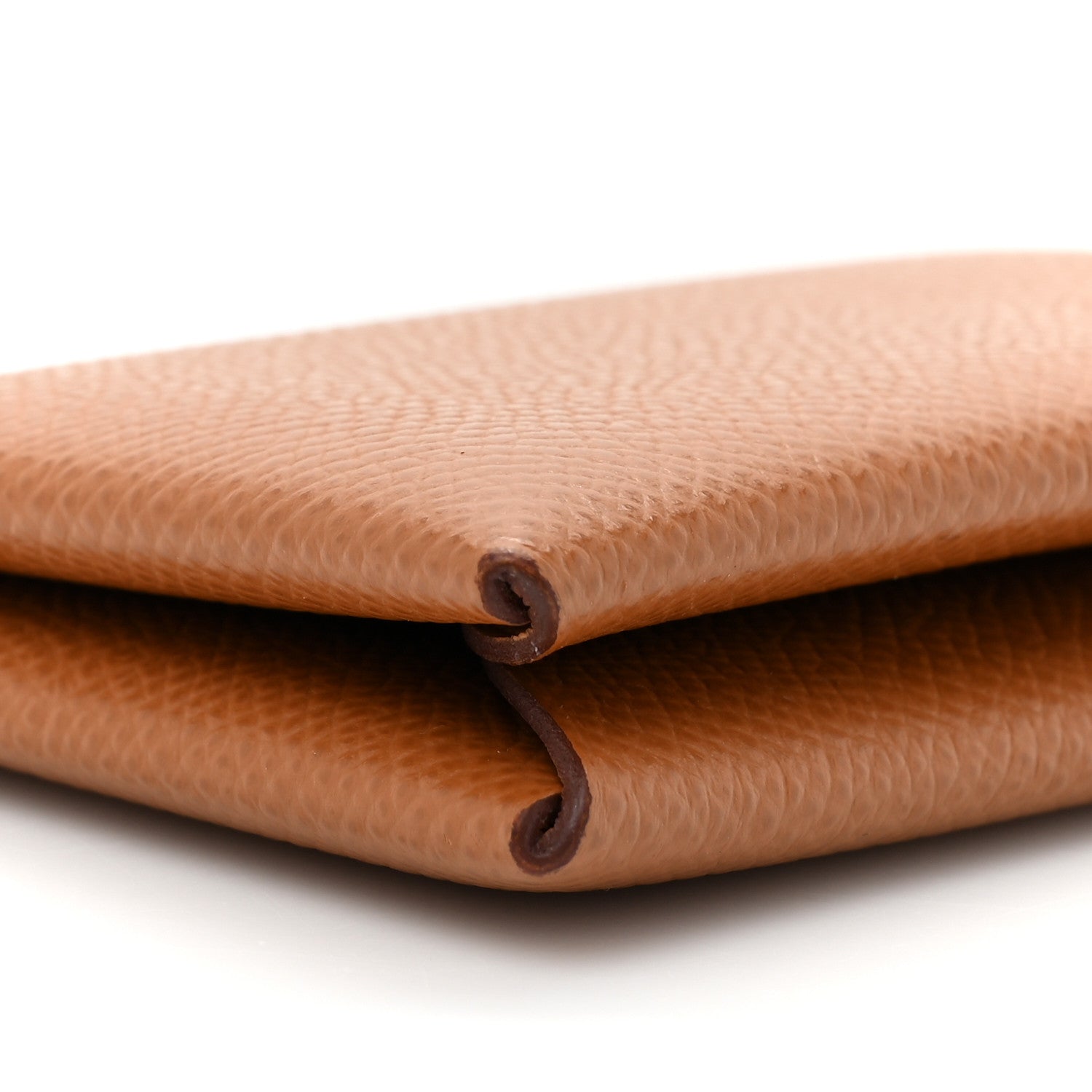 Hermes Epsom Calvi Card Case Gold 11 of 12