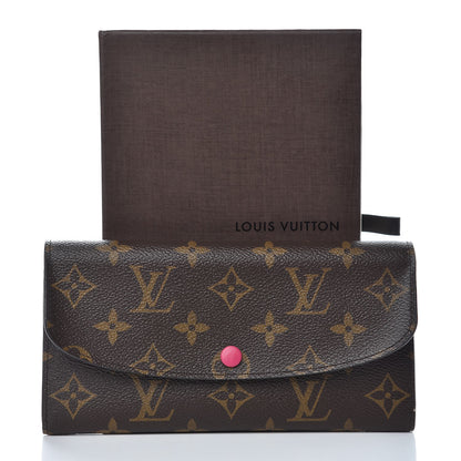Louis Vuitton Monogram Emilie Wallet Hot Pink 7 of 7