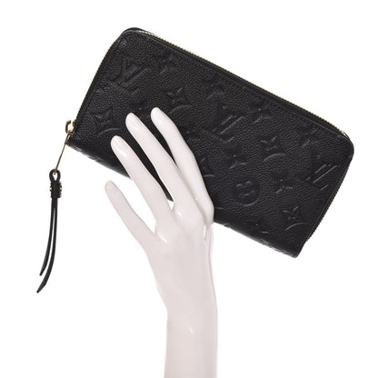 Louis Vuitton Empreinte Zippy Wallet Black 2 of 7