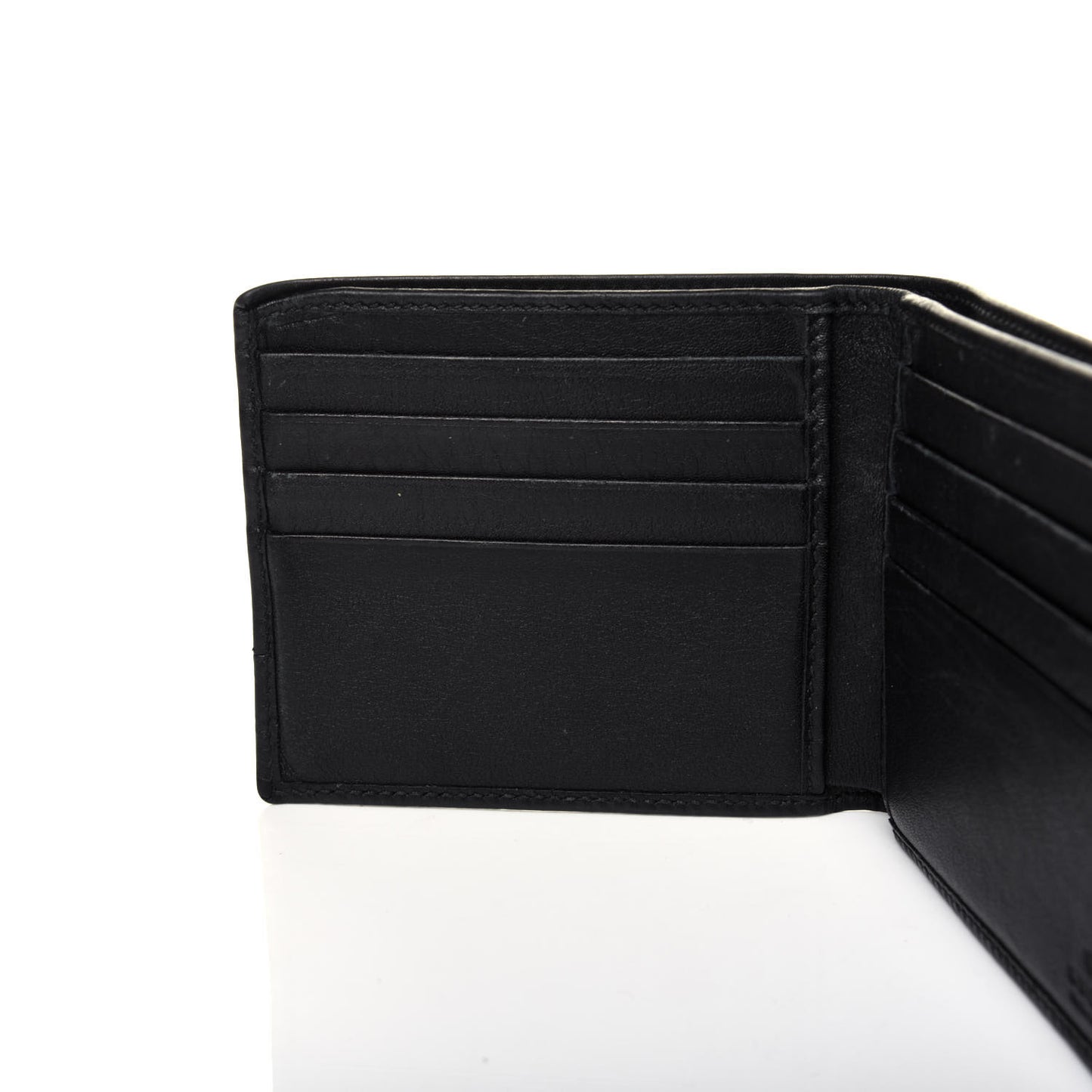 Guccissima Calfskin Bi-Fold Wallet Black