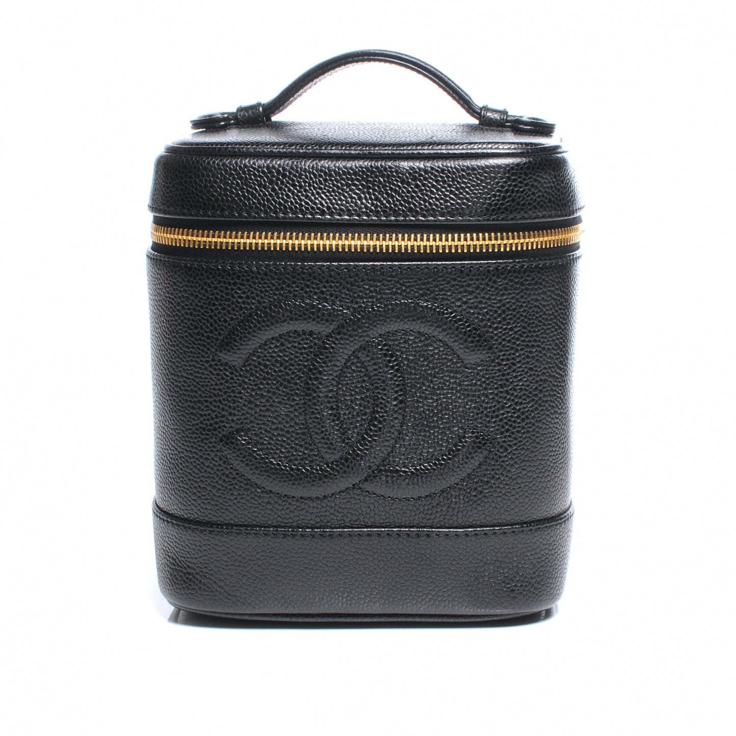 Caviar Cosmetic Vanity Bag Black