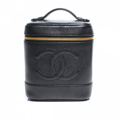 Chanel Caviar Cosmetic Vanity Bag Black 1 of 7