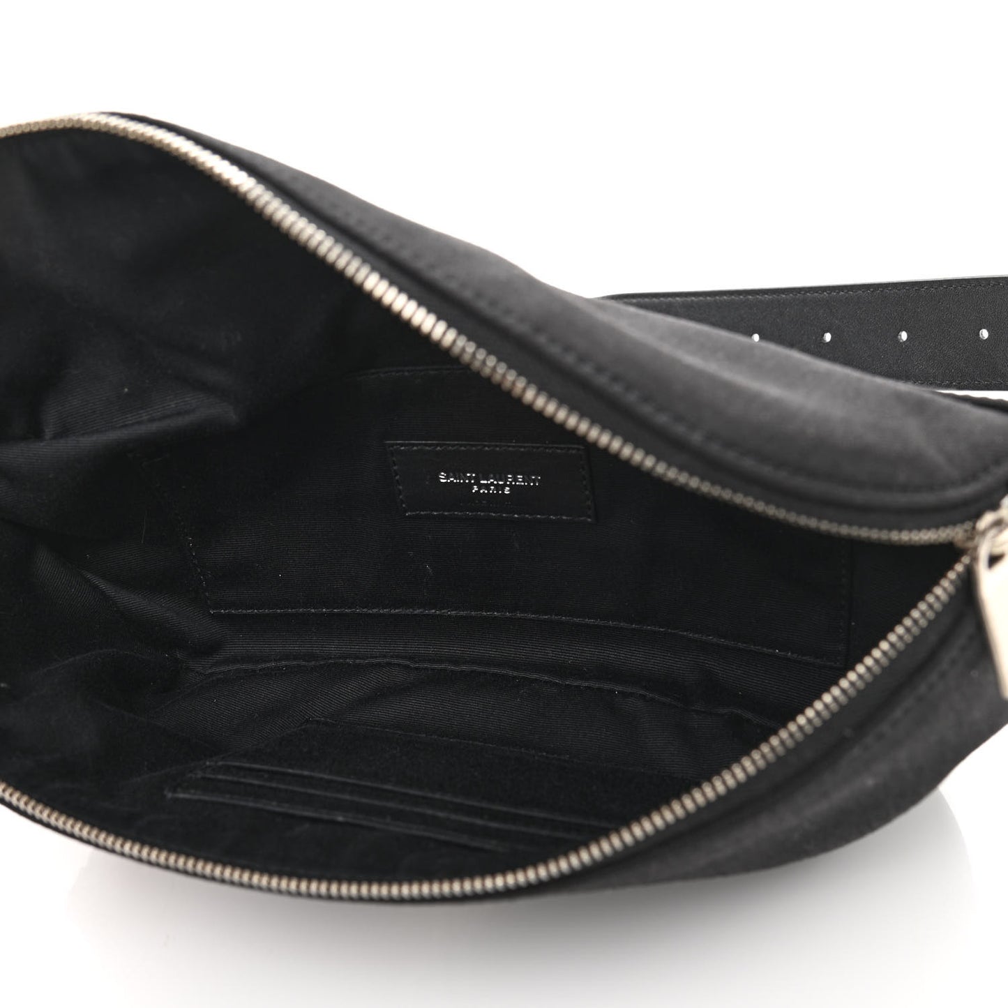 Canvas Monogram Belt Bag Black