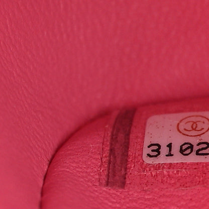 Chanel Caviar Quilted Medium Double Flap Pink 7 of 9