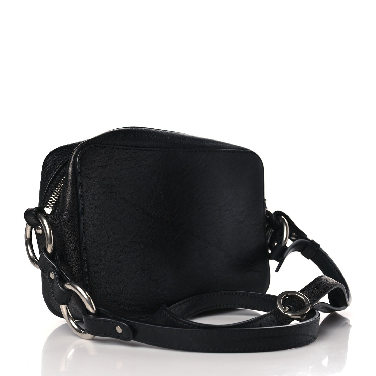 Calfskin Studded Nomad Crossbody Black