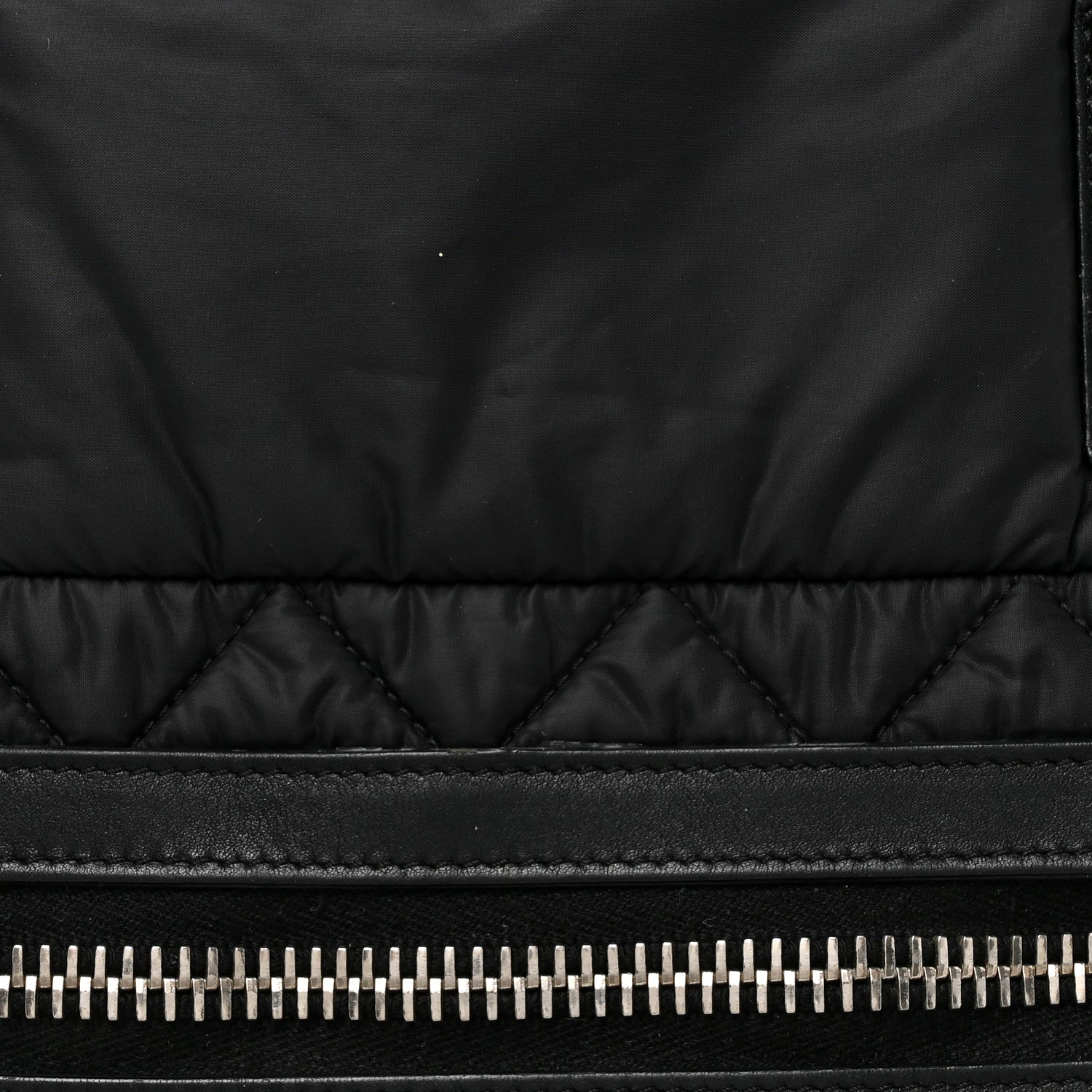 Chanel Nylon Quilted Large Coco Cocoon Tote Black 9 of 15