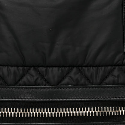 Chanel Nylon Quilted Large Coco Cocoon Tote Black 9 of 15