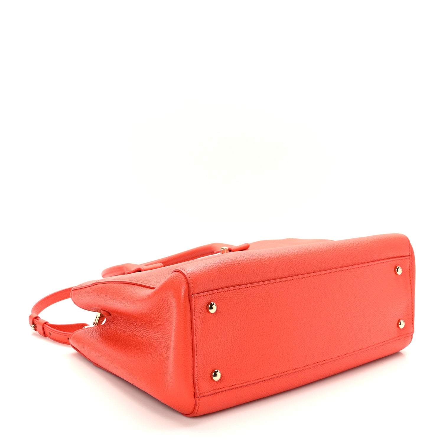 Chanel Grained Calfskin Small Neo Executive Shopper Tote Red 4 of 9