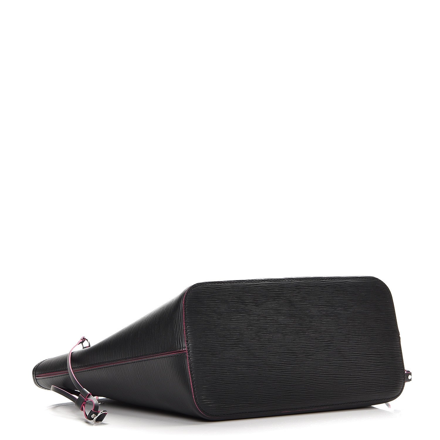 Louis Vuitton Epi Neverfull MM Black Hot Pink 5 of 7
