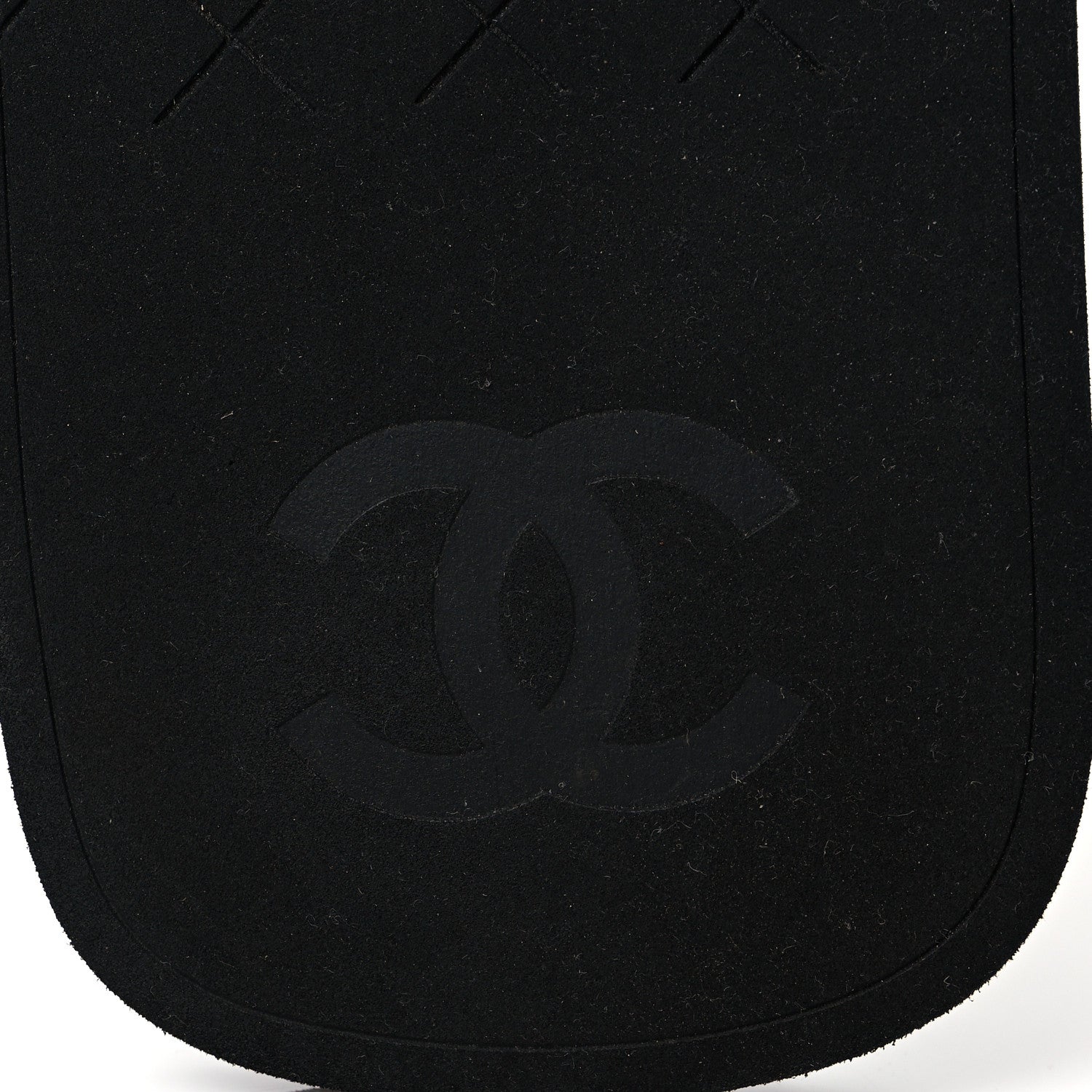 Chanel Lambskin Padded Pool Thong Sandals 40 Black 7 of 9