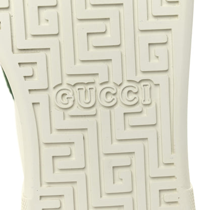 Gucci Ultralight Plume Calfskin Web Womens Ace Platform Sneakers 35.5 White 7 of 10
