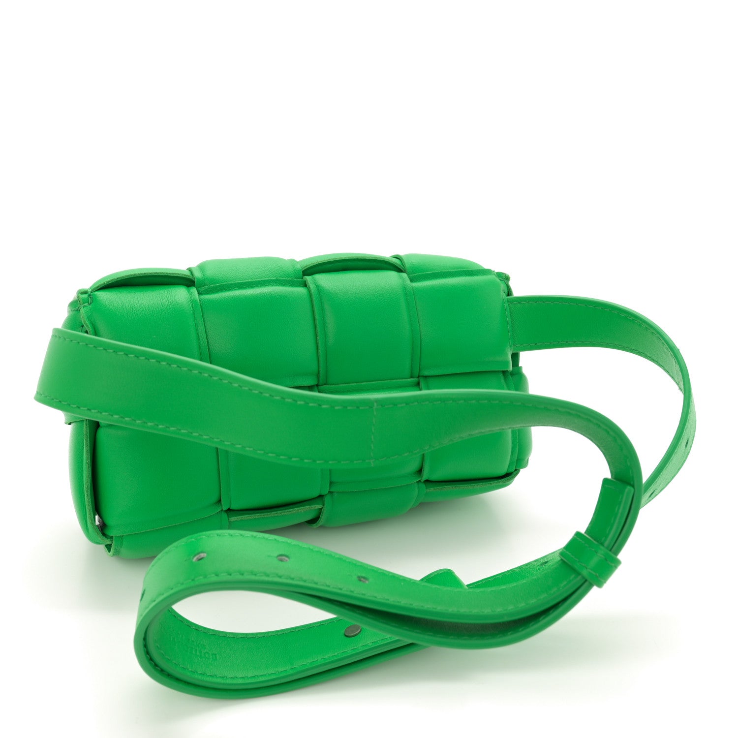 Bottega Veneta Nappa Maxi Intreccio Padded The Belt Cassette Bag Parakeet 3 of 11