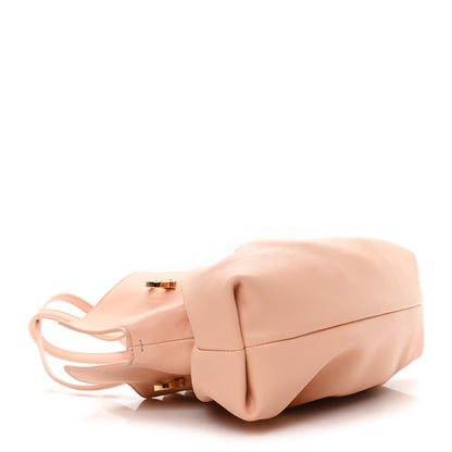 Salvatore Ferragamo Lambskin Small Dumpling Soft Bag Pink 4 of 10