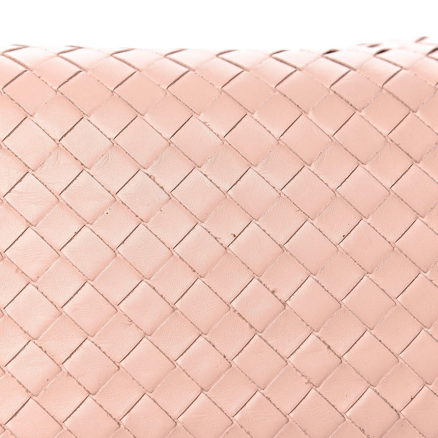 Nappa Intrecciato Medium Roma Tote Flamingo