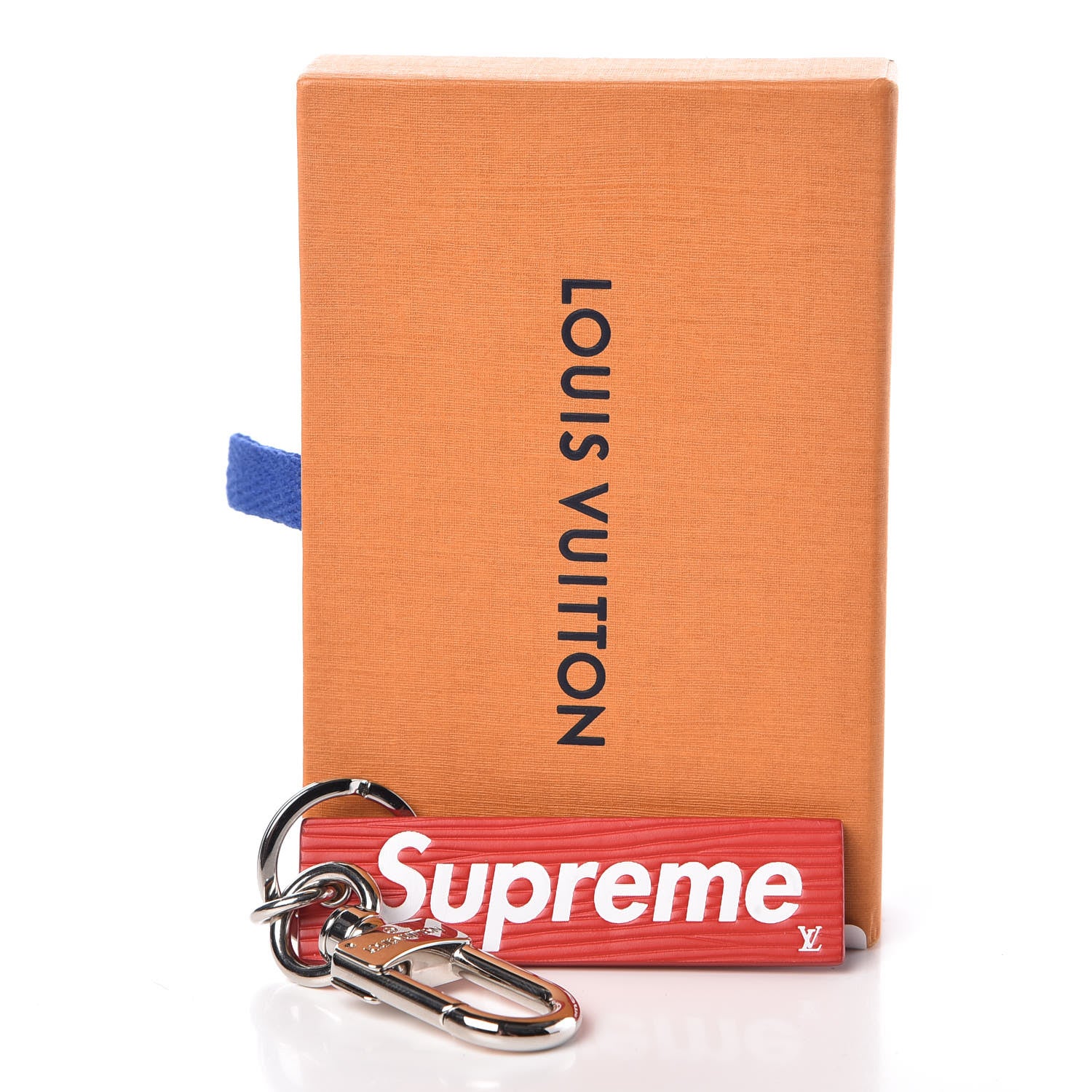 LOUIS VUITTON x Supreme　キーホルダー　レッド LOUIS VUITTON x Supreme キーホルダー レッド
