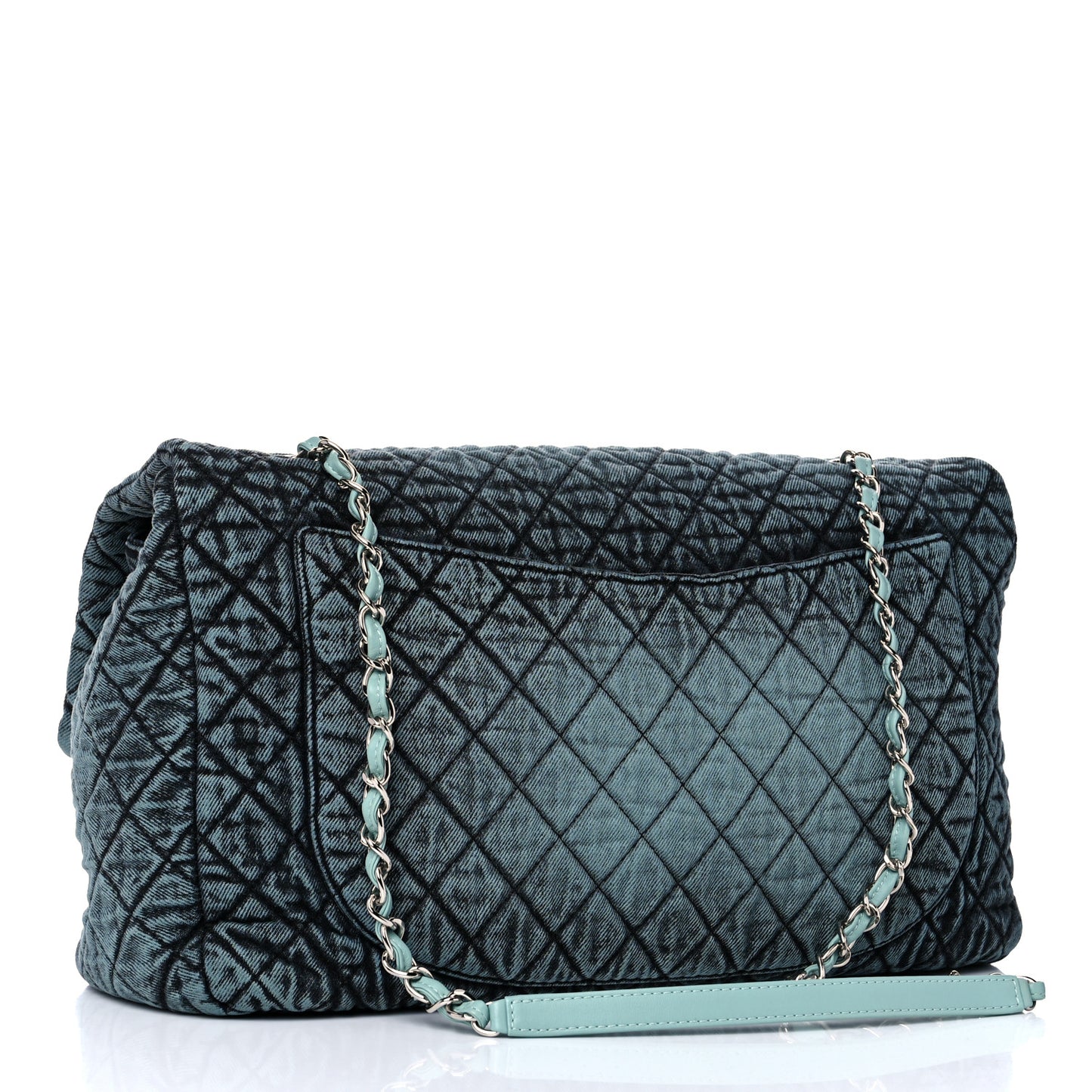 Denim Quilted Denimpression XXL Flap Blue Black