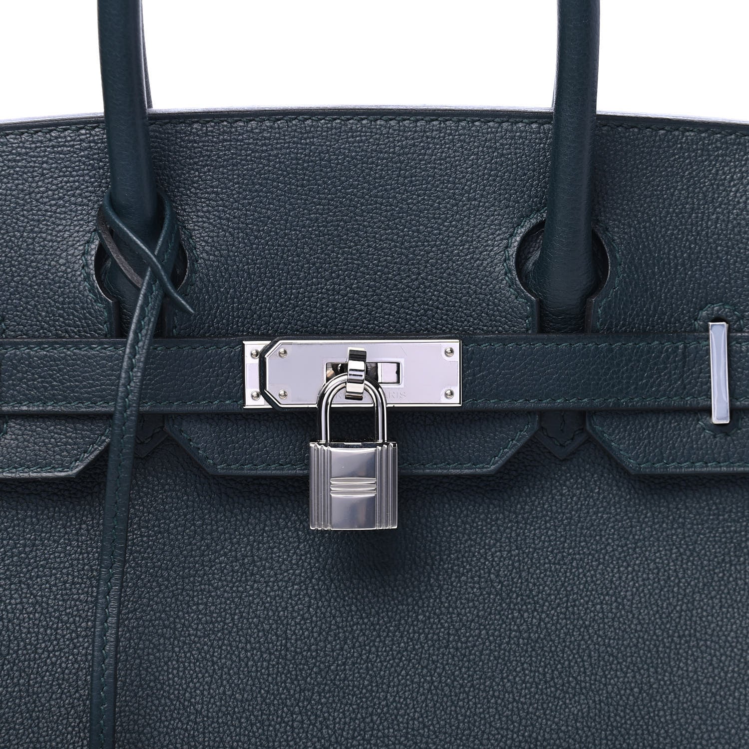Hermes Taurillon Novillo Birkin 30 Vert Cypress 8 of 14