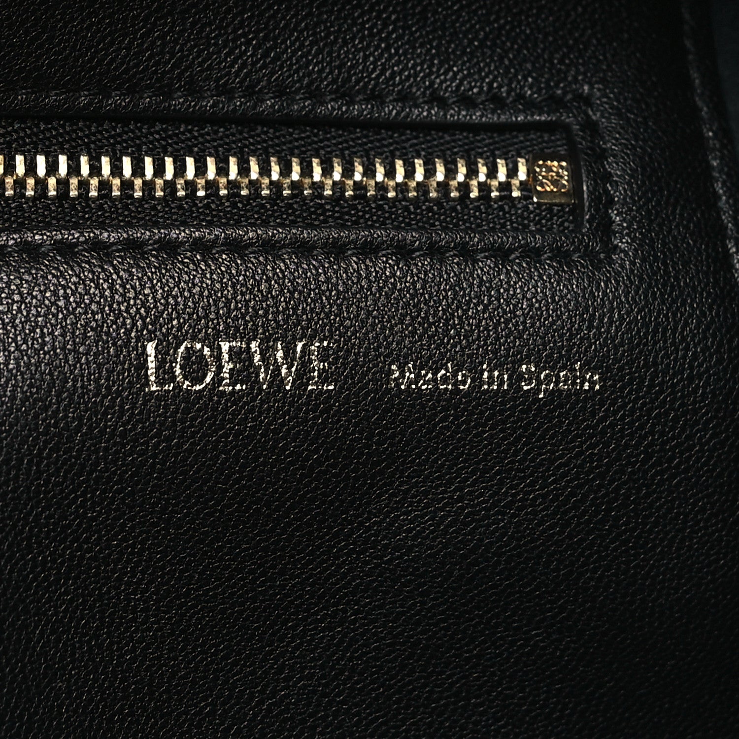 Loewe Buttery Nappa Lambskin Medium Squeeze Bag Black 5 of 8
