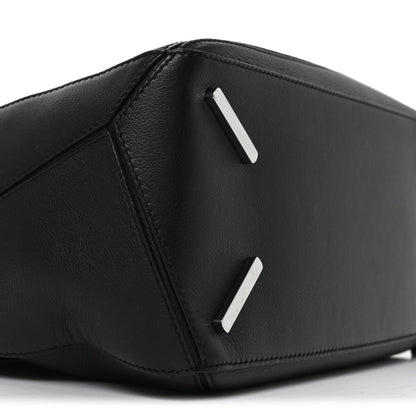 Loewe Calfskin Medium Puzzle Bag Black 8 of 9