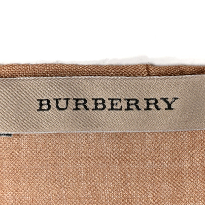 Burberry Wool House Check Lightweight Scarf Camel 3 of 6
