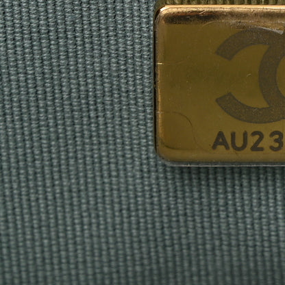 Chanel Lambskin Quilted Large Duma Drawstring Backpack Grey 7 of 10