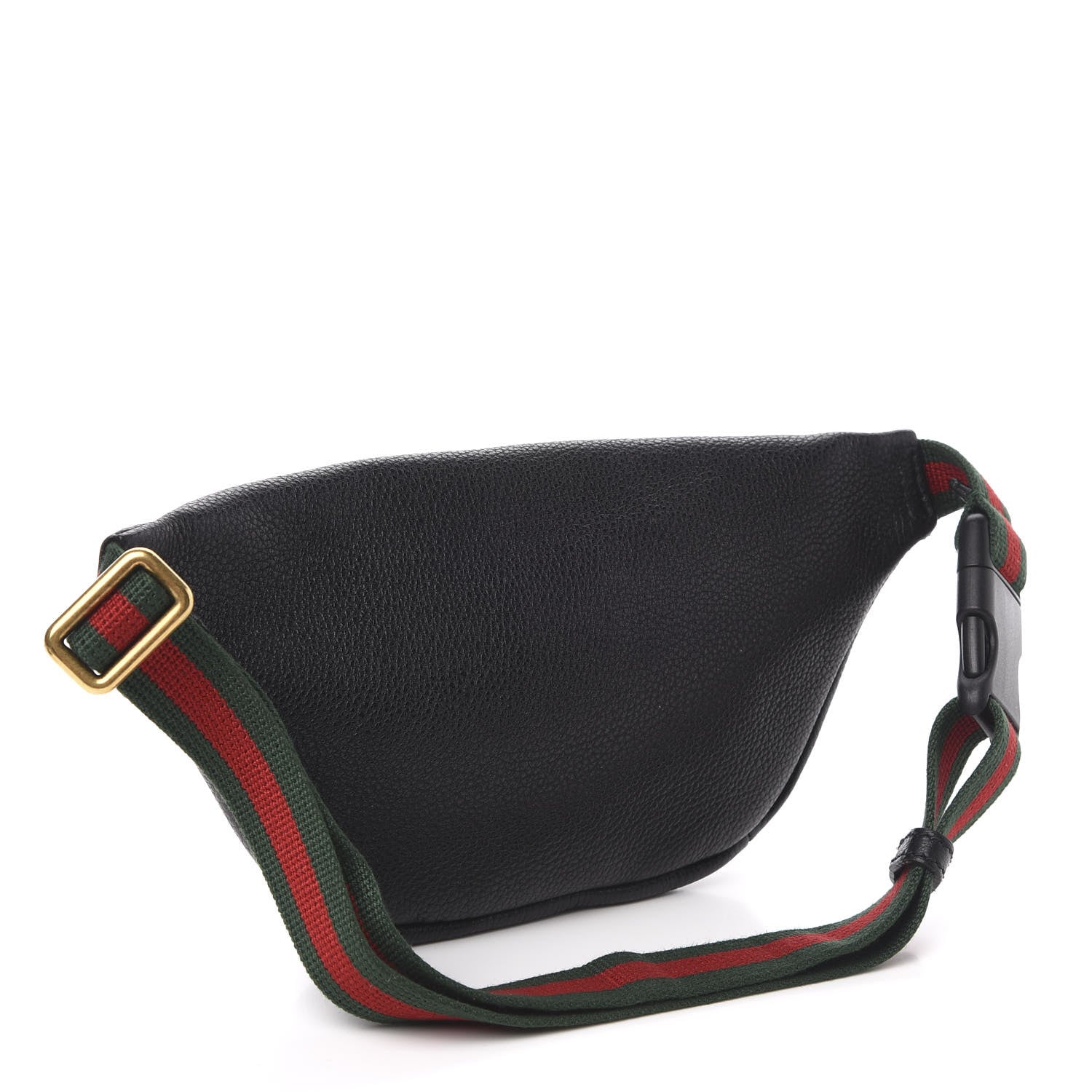 Gucci Grained Calfskin Small Logo Belt Bag Black 3 of 10