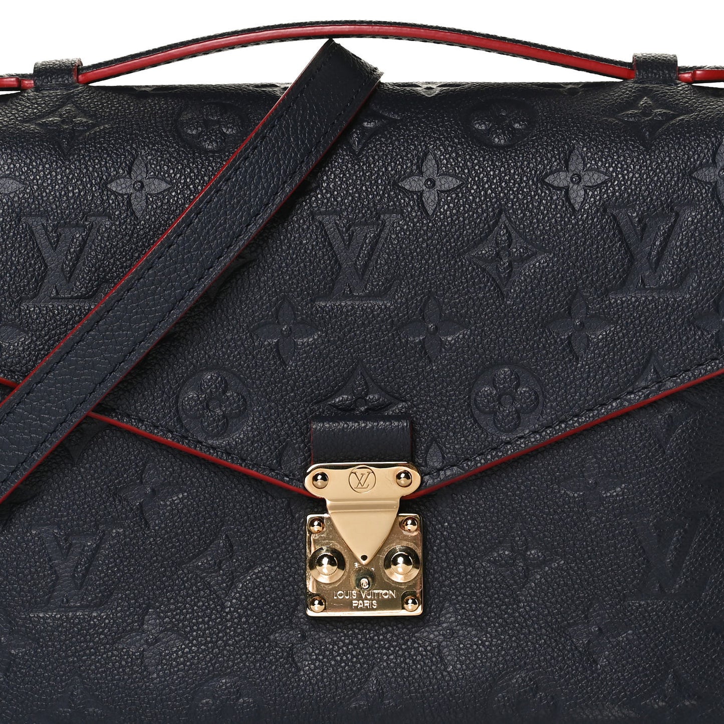 Empreinte Pochette Metis Marine Rouge