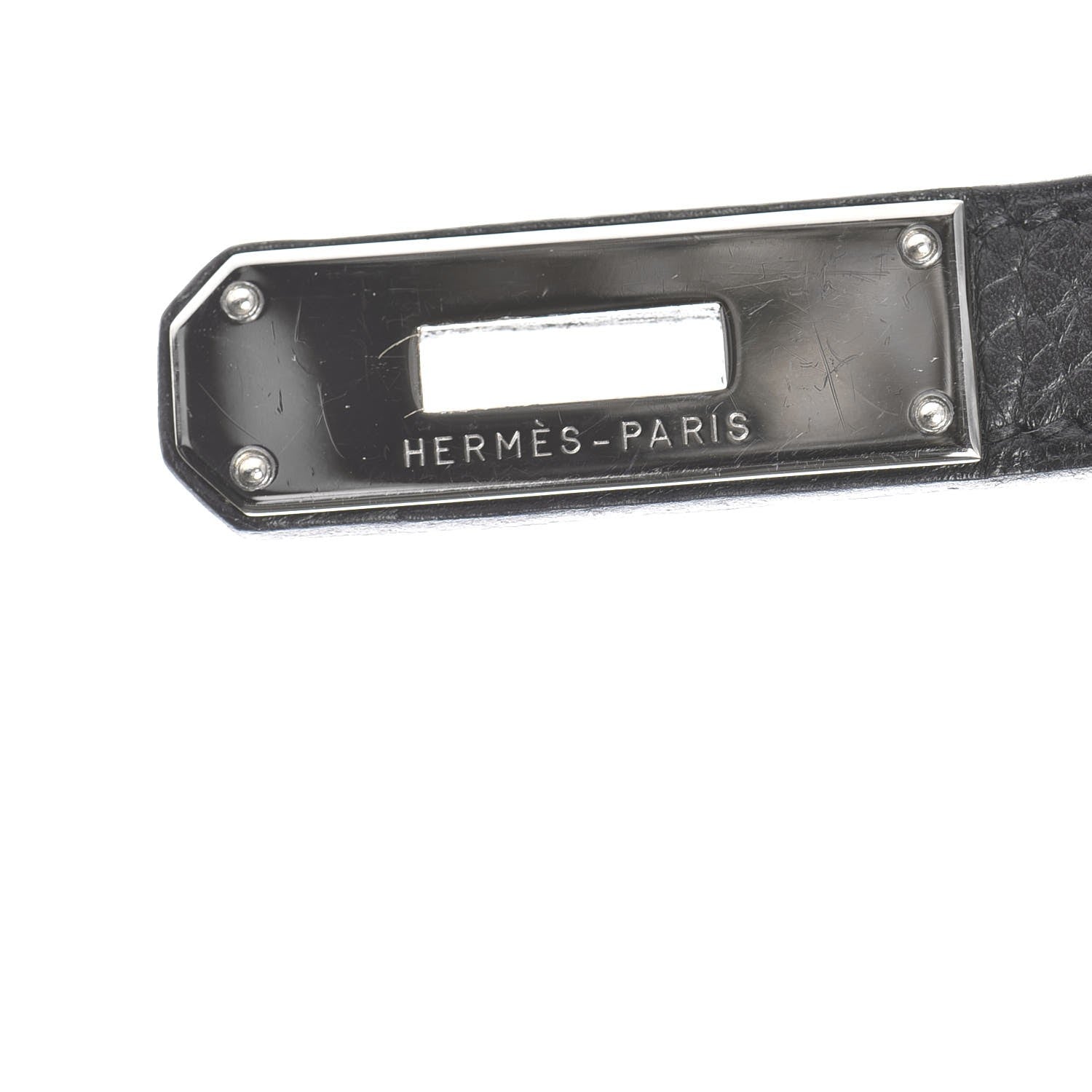 Hermes Taurillon Clemence Birkin 40 Black 15 of 31