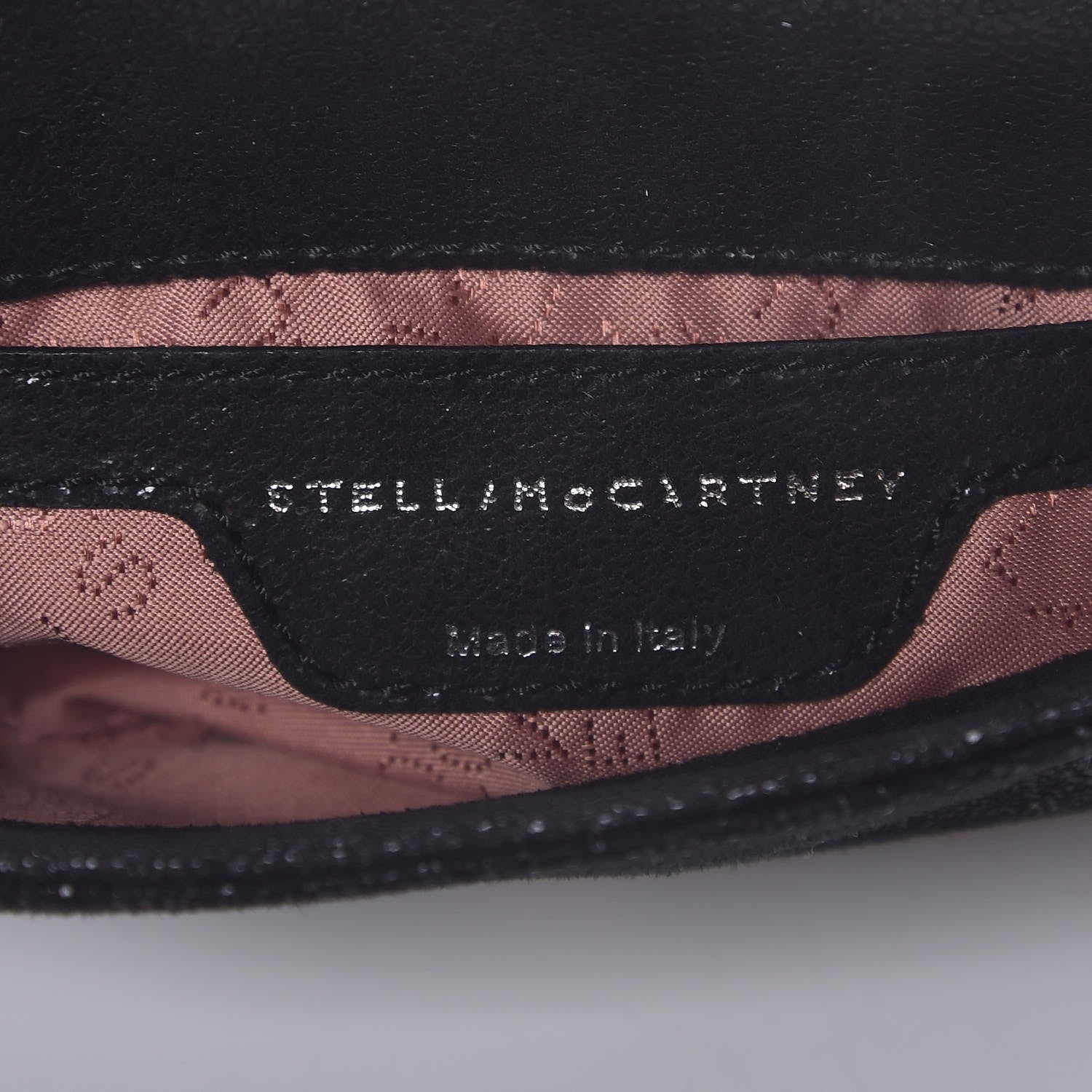 Stella McCartney Shaggy Deer Falabella Zipper Crossbody Bag Black 6 of 10
