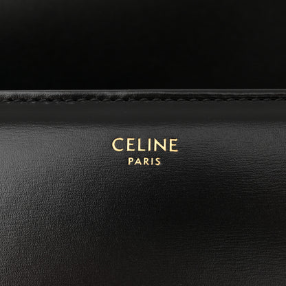 Celine Shiny Calfskin Medium Triomphe Black 6 of 12