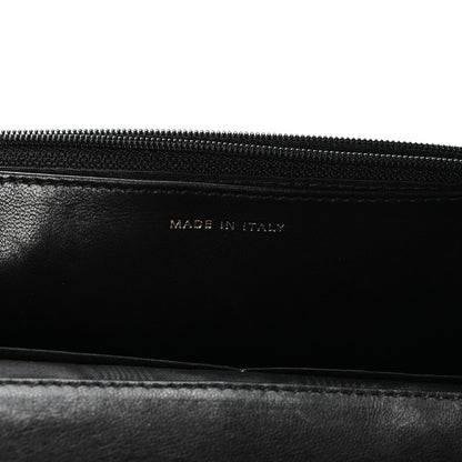 Chanel Caviar Timeless CC Wallet On Chain WOC Black 6 of 11