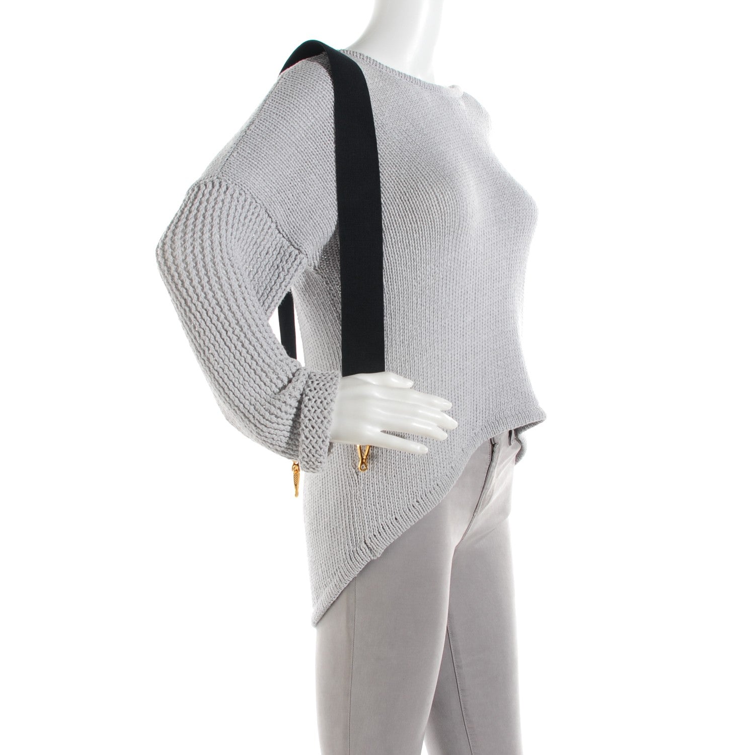 Hermes Toile Box Shoulder Strap Black 2 of 4