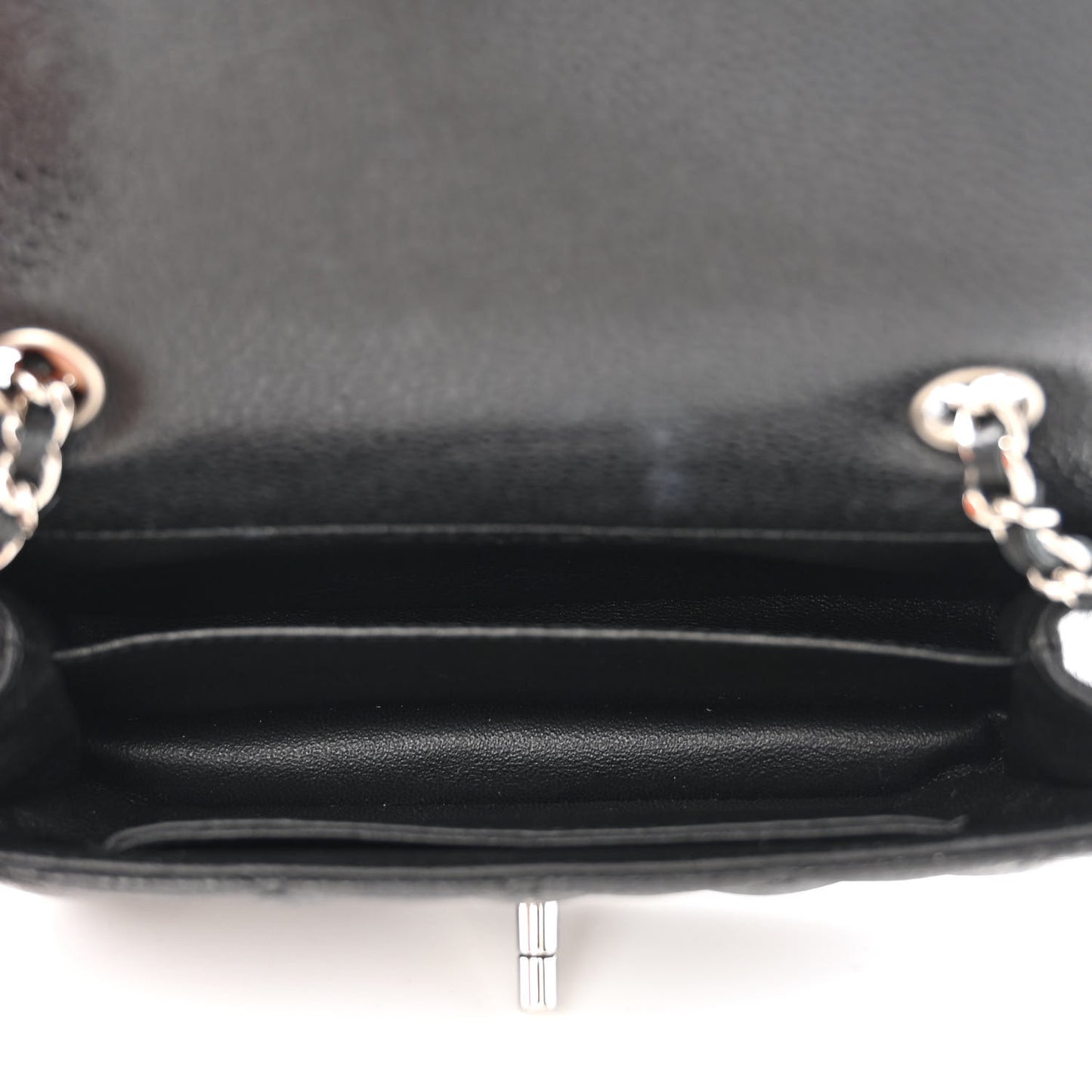 Caviar Quilted Extra Mini Flap Black