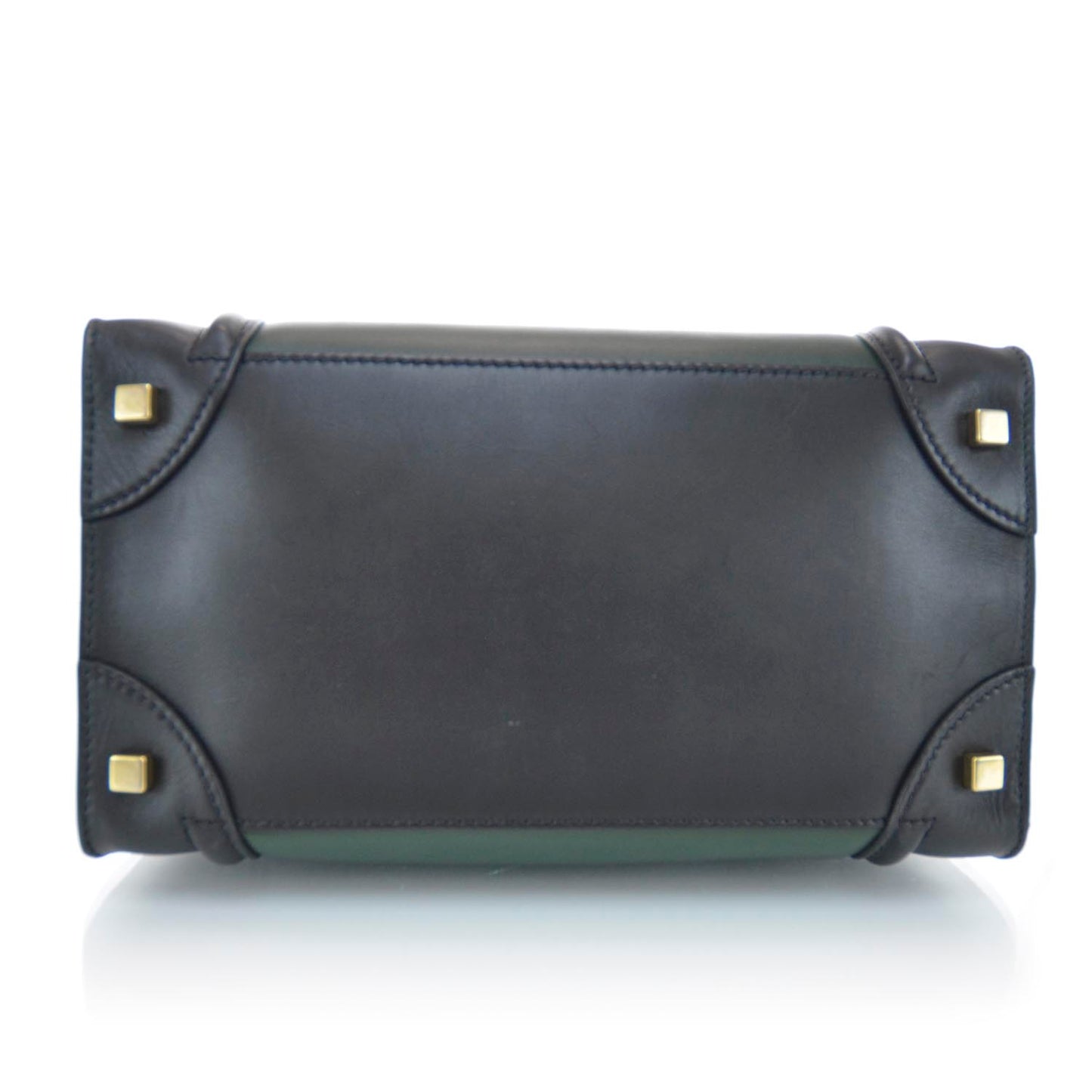 Smooth Calfskin Mini Luggage Bag Tri-Color