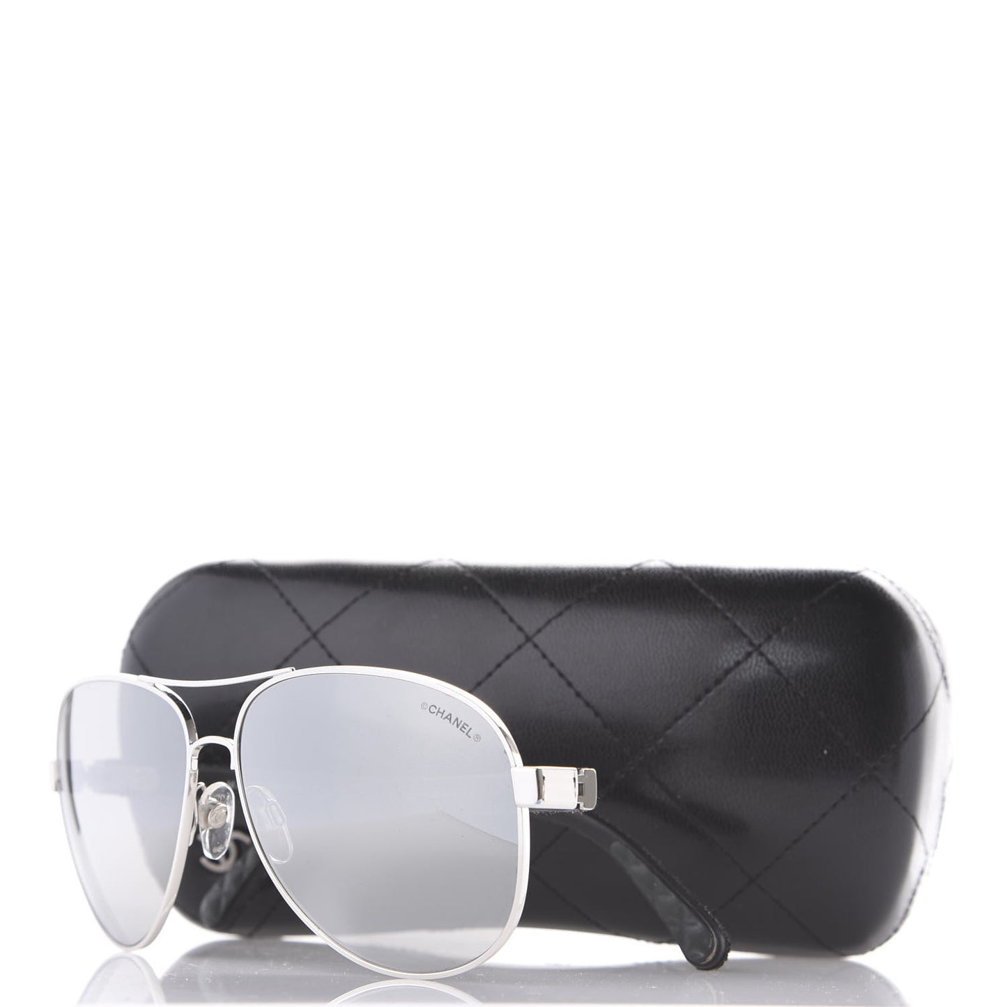Pilot Quilting Sunglasses 4207 Silver